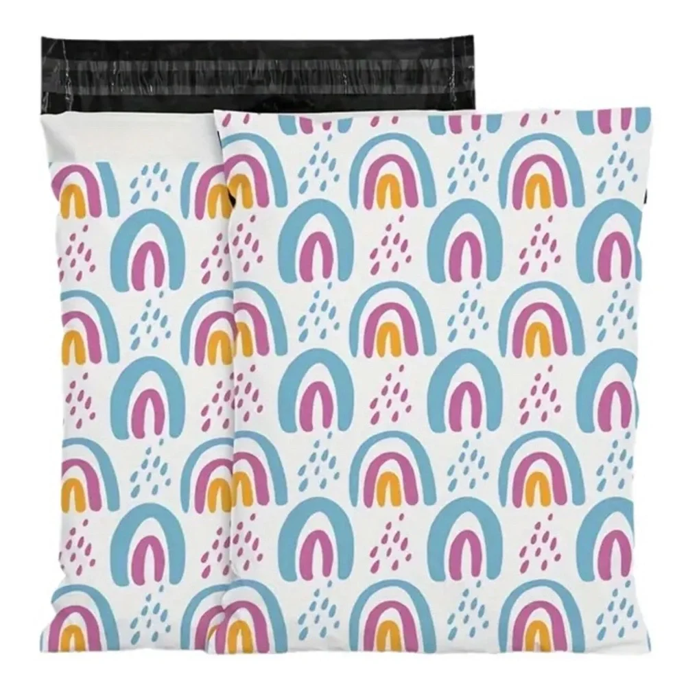20 Count Rainbow Polymailer